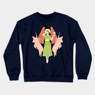 Goddess of Blind Luck Crewneck Sweatshirt